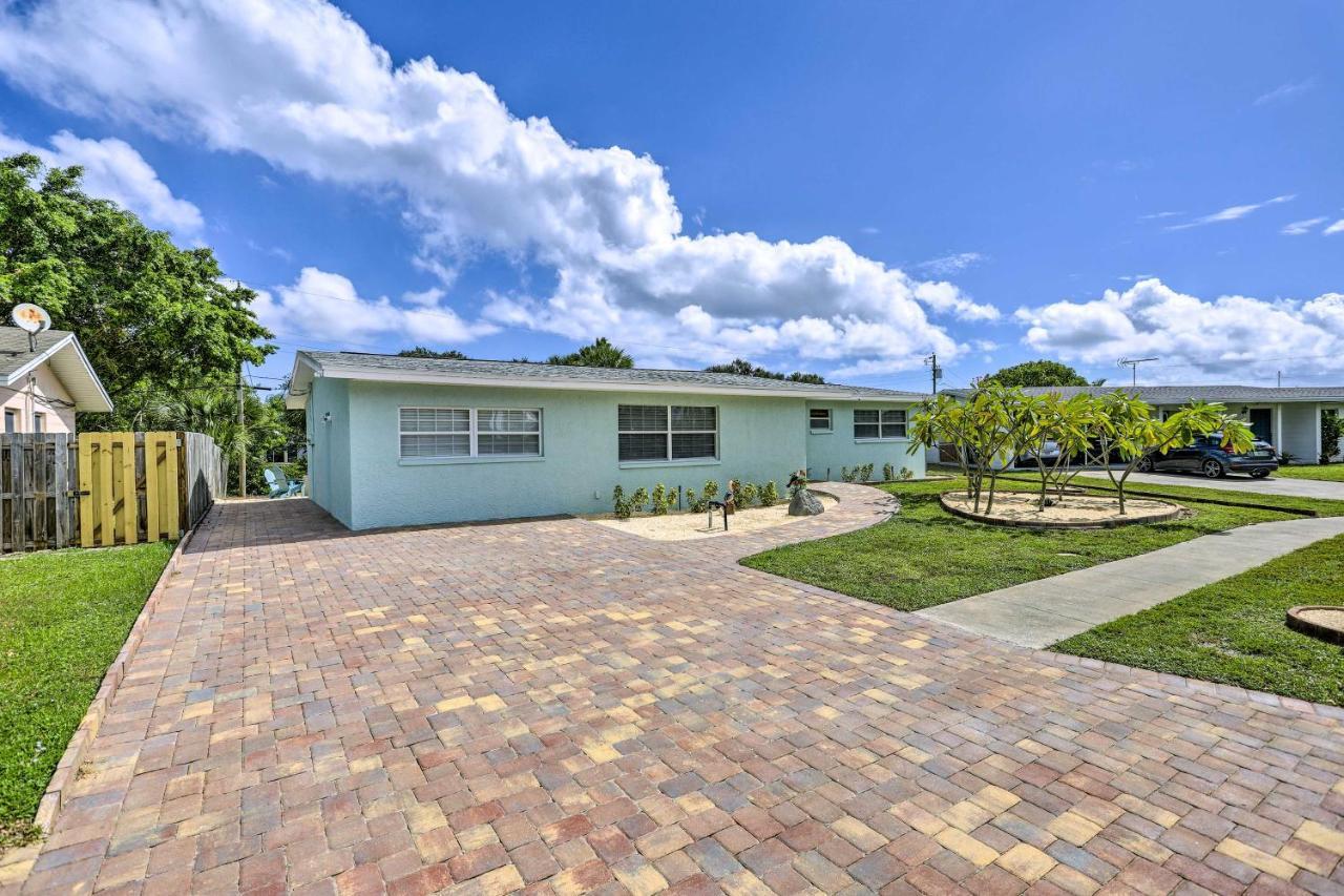 Merritt Island Home Fire Pit And Canal Access! Exterior foto